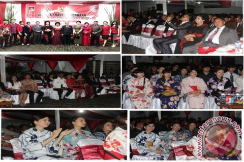 Toast Kenegaraan di Minahasa Dihadiri Turis Jepang