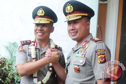 Penyambutan Kapolda Sumsel