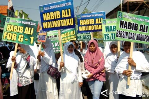 PENDUKUNG BALON WALI KOTA TEGAL