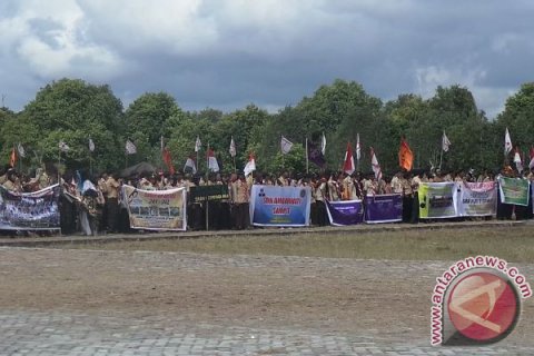 Kemah Besar Pramuka di Ujung Pandaran