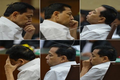 Sidang Perdana Setya Novanto 