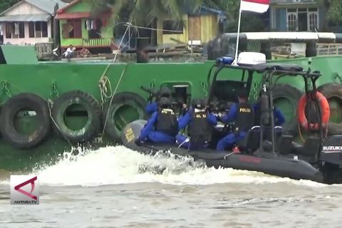 Ditpolair Polda Jambi Bebaskan Kapal dari ‘Perompakan’