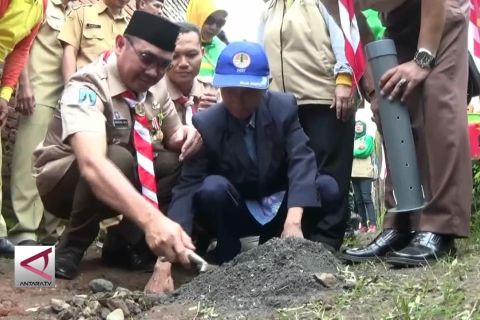 Sejuta Biopori Pramuka untuk Cegah Banjir
