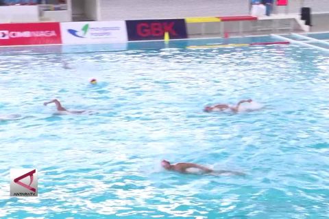 Tim Polo Air Putra DKI Kalahkan Jabar 7-12