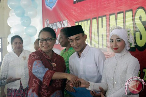 Nikah Massal Peringati Hari Ibu