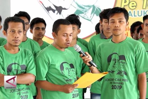 Deklarasi dukung Jokowi-Muhaimin untuk Pilpres 2019