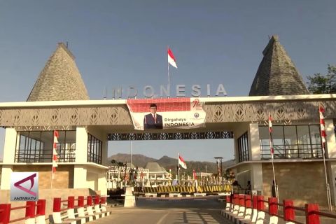 Pembangunan Perbatasan RI Capai 90,57%