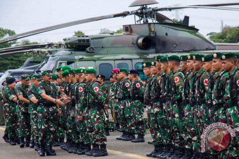 Panglima TNI Berangkatkan Satgaskes