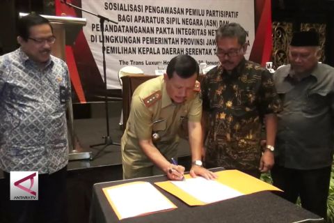 ASN Jabar tanda tangani pakta integritas