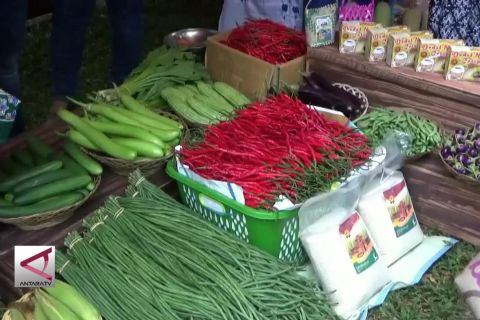 Kenalkan Produk Pertanian Daerah Melalui Pasar Tani