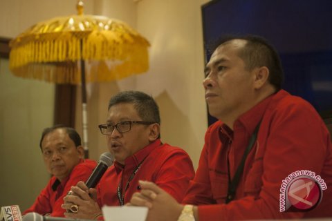 Konferensi Pers Rakernas PDIP