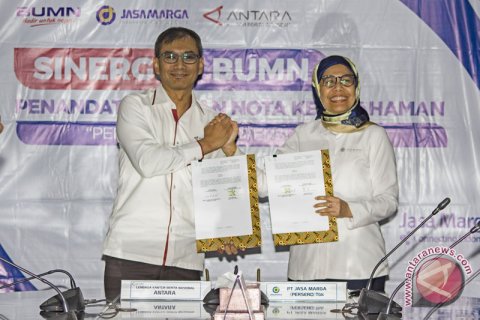 Kerjasama LKBN Antara dengan Jasa Marga