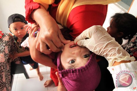 Pencakupan Vaksin MR di Indonesia