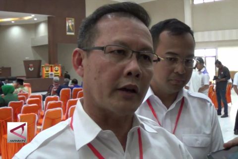 KPU resmi tetapkan 4 paslon Cagub Cawagub Sumsel