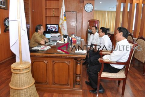 Rektor dan Gubernur Sulteng bahas pengembangan IAIN Palu