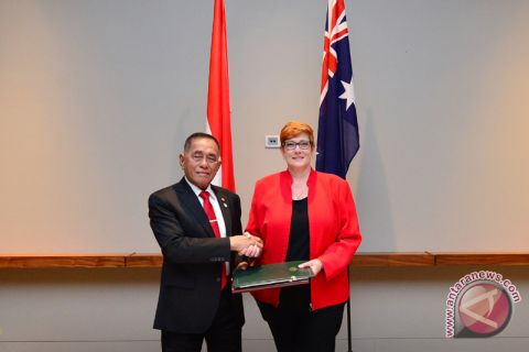 Foto Kemarin: Bilateral Menhan Indonesia Dan Australia