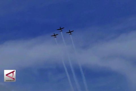 Atraksi Jupiter Aerobatic Team meriahkan Jas 2018