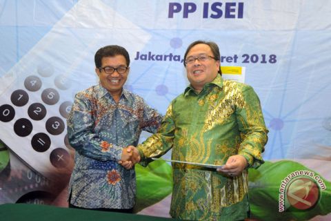 Serah terima pelaksana ketua umum ISEI