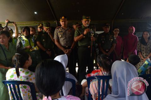 Pangdam tinjau lokasi kebakaran Taman Kota
