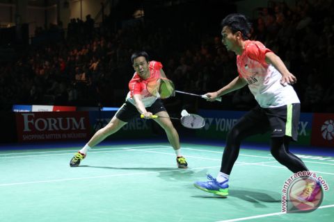 Hendra/Ahsan melaju bulutangkis Jerman terbuka