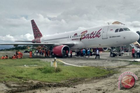 Evakuasi Batik Air di Manokwari