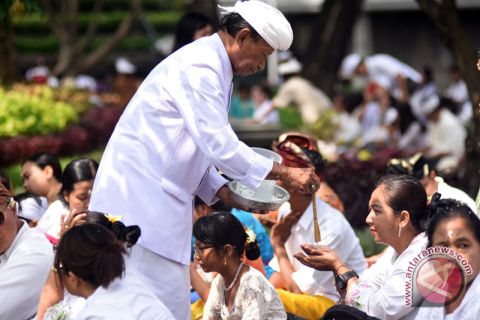 Tawur Agung Kesanga di Surabaya