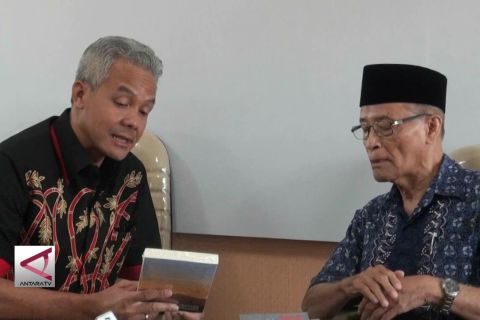 Ganjar Pranowo meminta saran ke Syafii Maarif