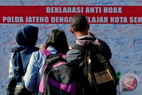 Deklarasi anti hoax pelajar