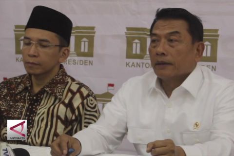 KSP Moeldoko enggan singgung Bursa Cawapres 2019