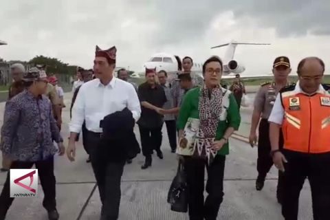 Menko Maritim dan Menkeu tinjau kesiapan rapat tahunan IMF