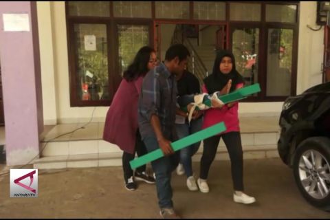 Simulasi penangganan korban bencana Papua