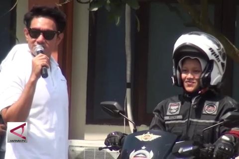 Ratusan siswa ikuti pengenalan keamanan berkendara