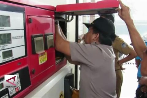 UPTD Meterologi lakukan tera ulang SPBU