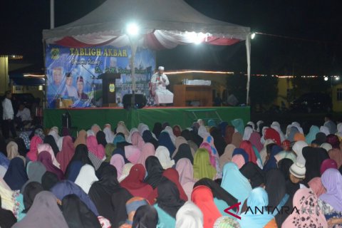 Peringatan menyambut Isra Mi'raj di Lingga