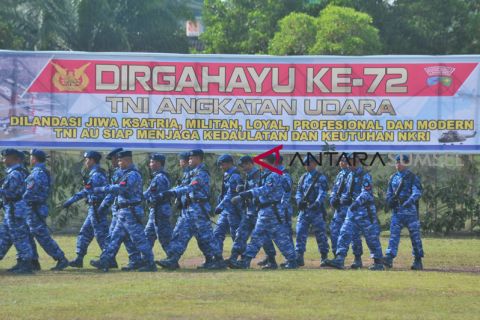 Aksi Penanggulangan Terorisme pada HUT AU di Palembang