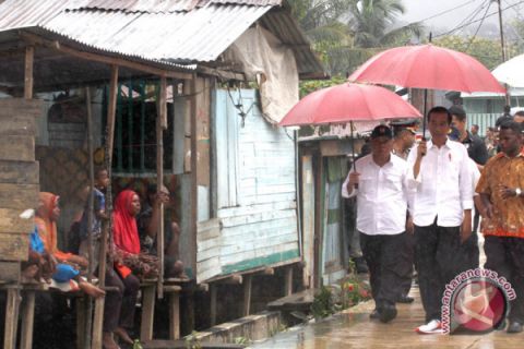 Presiden kunjungi program padat karya tunai