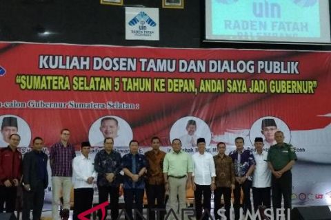 Dialog Publik Cagub Sumsel bersama mahasiswa UIN Raden Fatah Palembang