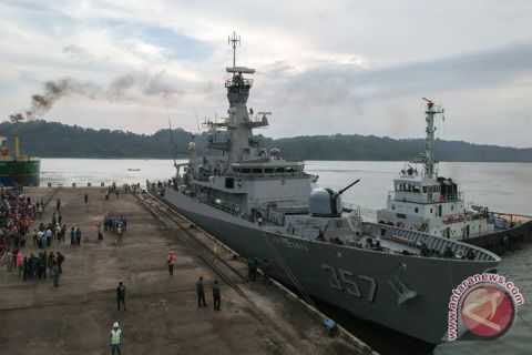 Open Ship KRI Bung Tomo di Cilacap
