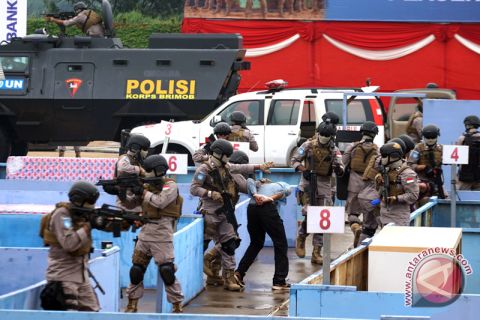 Simulasi Pengamanan Pasukan Perdamaian Dunia