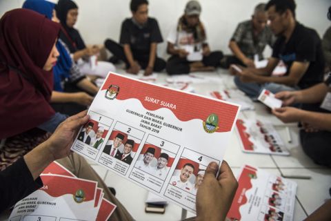 Pelipatan surat suara Pilgub Jabar