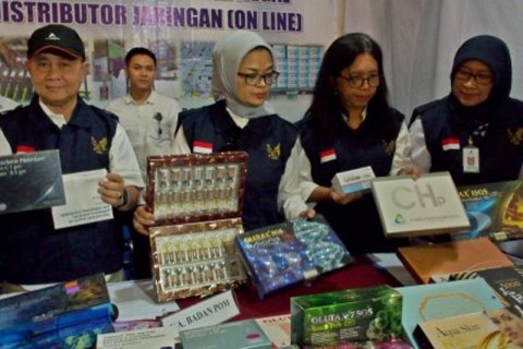 Pengungkapan kasus pendistribusi obat ilegal