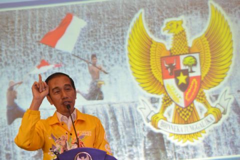 Presiden buka bareng relawan Gojo