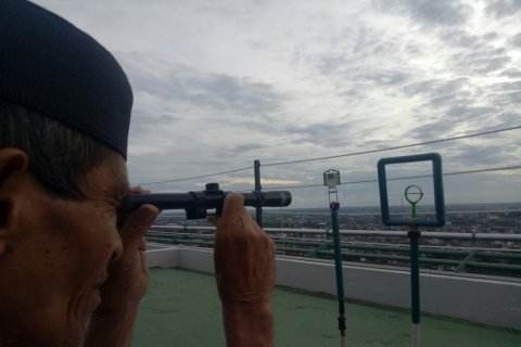 Tim Kemenag Sumsel pantau hilal