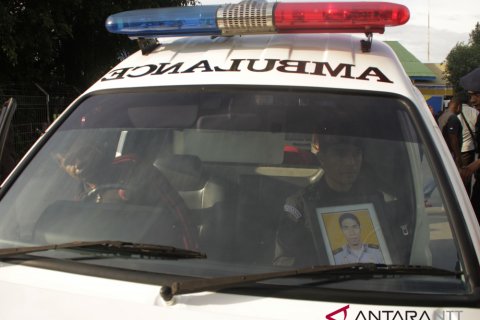Kedatangan Jenasah Anggota Brimob Asal Alor
