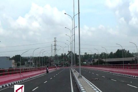 Fly Over di Palembang siap dioperasikan akhir Mei