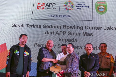 Serah Terima Arena Sinar Mas Boling Center