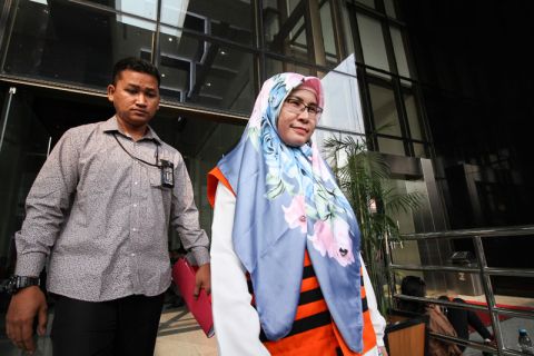 Pemeriksaan Hakim Wahyu Widya Nurfitri