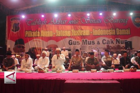 Tabligh Akbar untuk dinginkan suhu politik