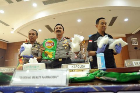 Penyelundupan sabu dari Malaysia