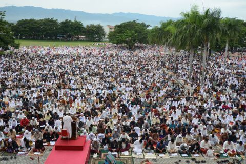 Salat Idul Fitri Palu